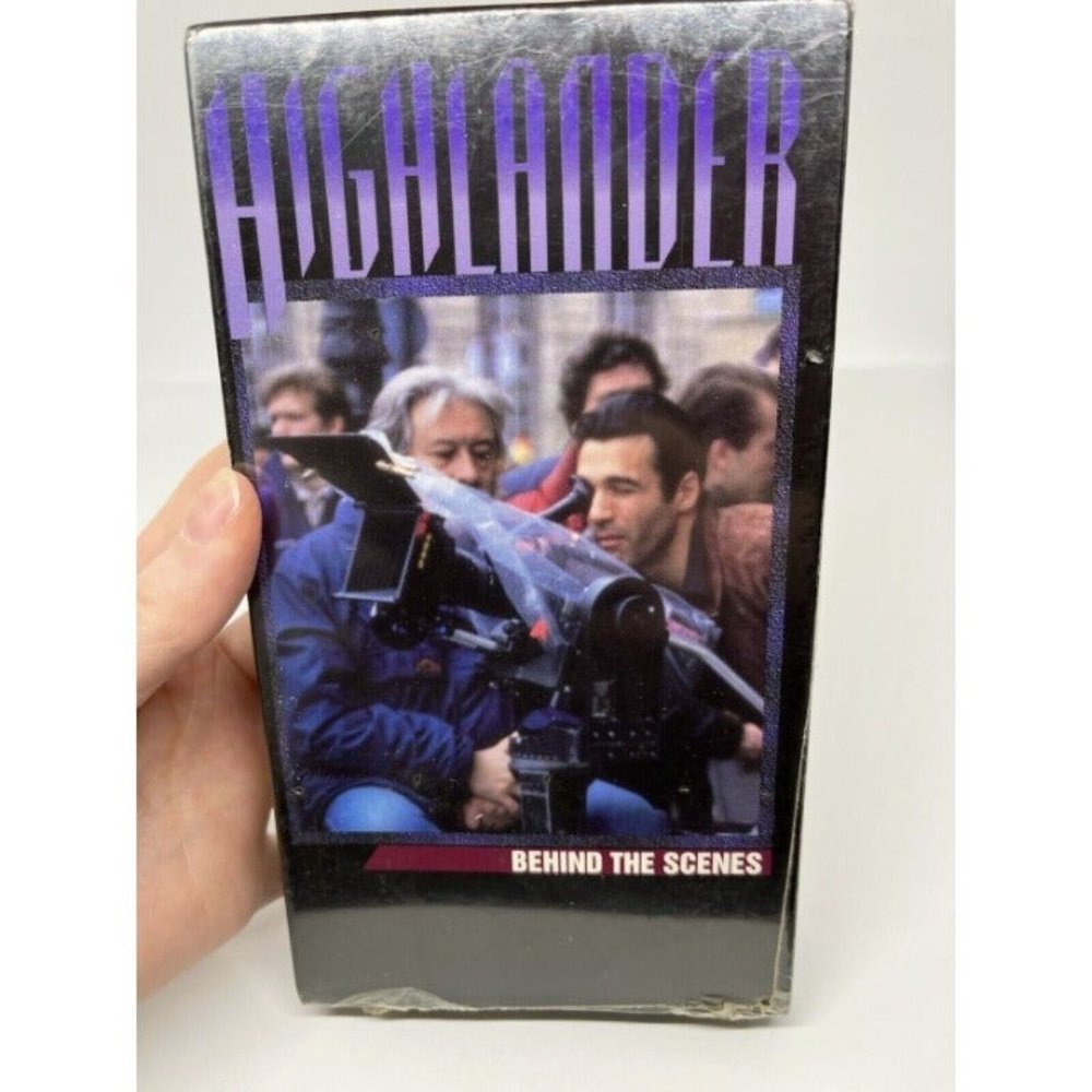 Highlander TV Series Behind The Scenes Adrian Paul VHS Tape New Sealed